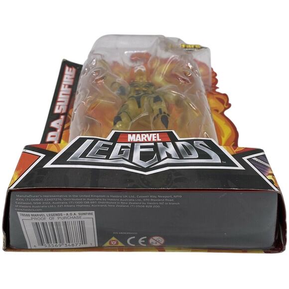Marvel Legends ToyFare Fan's Choice Exclusive Action Figure A.O.A Sunfire - Picture 5 of 5
